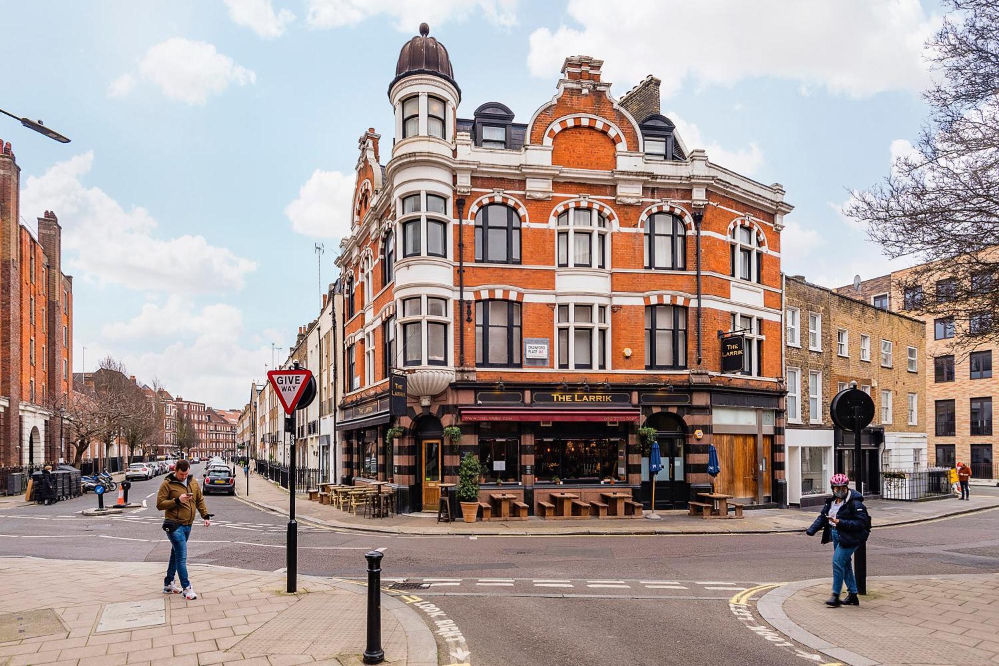 Stunning Apartment In Fashionable Marylebone London Exterior foto